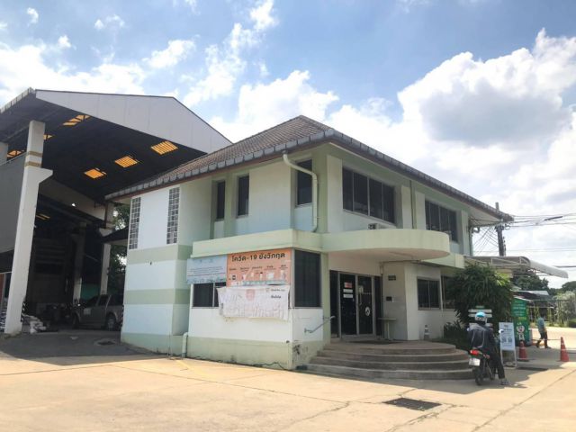 ให้เช่าออฟฟิศ สำนักงาน พร้อมโกดัง ตั้งอยู่ถนนอ่อนนุช พัฒนาการ พื้นที่รวมทั้งหมด 1,041 ตารางเมตร