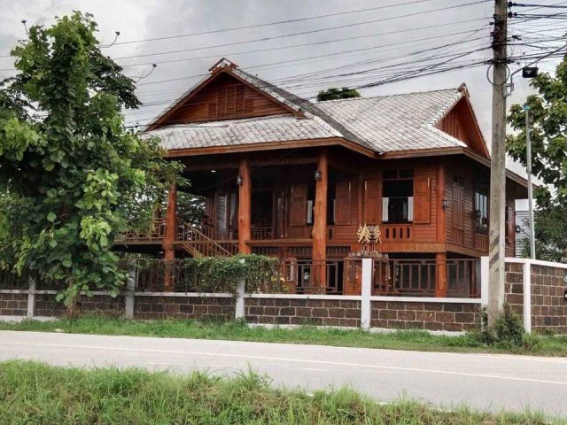 H643-บ้านเดี่ยวทรงไทย ต.สันนาเม็ง อ.สันทราย จ.เชียงใหม่