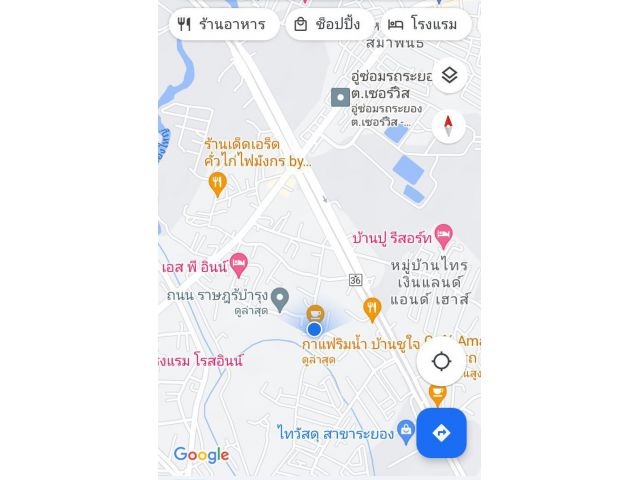 ขายด่วน บ้านพร้อมที่ดินถนนราษฎร์บำรุง เชิงเนิน อ.เมืองระยอง เนื้อที่217ตารางวา บ้านติดข้างร้านกาแฟริมน้ำบ้านชูใจ