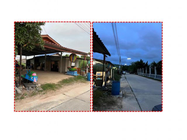 ขายบ้านพร้อมที่ดิน ที่ถมแล้ว ม.1 ต.เชิงเนิน ที่สวย บรรยากาศดี เดินทางไปมาสะดวก
