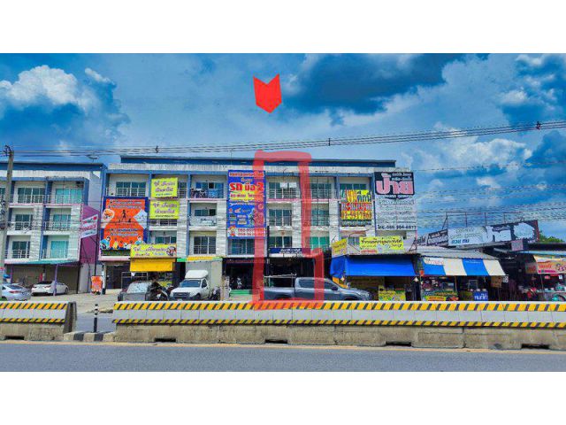 อาคารพาณิชย์ ติดถนนไสวประชาราษฎร์ รังสิต คลอง 4 ใกล้มาร์เก็ตวิลเลจ รังสิต ตำบลบึงยี่โถ อำเภอธัญบุรี จังหวัดปทุมธานี
