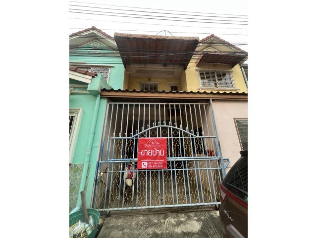 ขายทาวน์เฮ้าส์ นนทบุรี กระทุ่มแบน สมุทรสาคร 17.5วา 1.5ล T0918605330