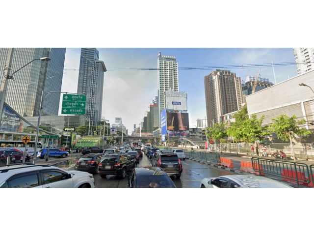 ขายที่ดินกำแพงเพชร 7 ติดสถานีมักกะสัน ราคาถูก ติดถนนเหมาะทำธุรกิจ