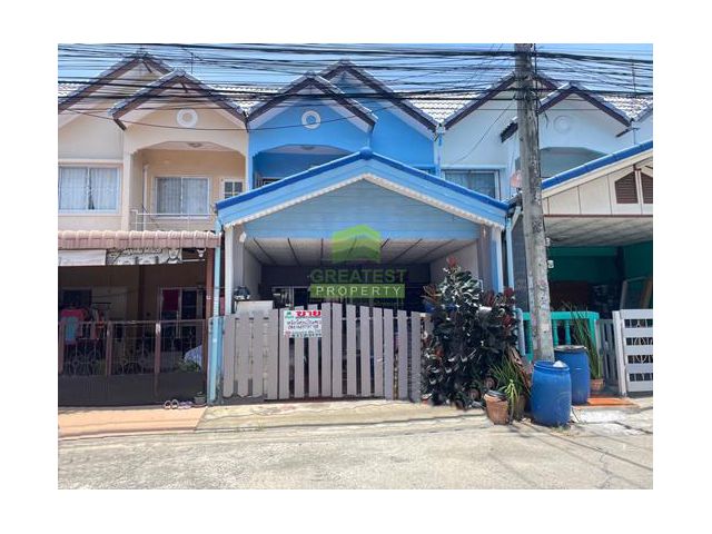 หมู่บ้านอยู่เจริญ 3 ลำลูกกา คลอง 4 ขายด่วน ทาวน์เฮ้าส์ 2 ชั้น เนื้อที่ 20.60 ตร.ว ต่อเติมครบ ทำเลดี ราคาต่อรองได้