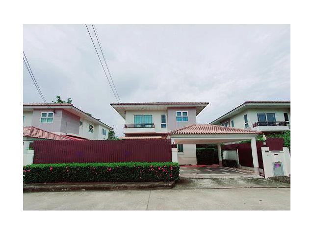 ขายบ้านเดี่ยว 2 ชั้น หมู่บ้านศุภาลัยการ์เด้นวิลล์สุวรรณภูมิ ซอยลาดกระบัง 54
