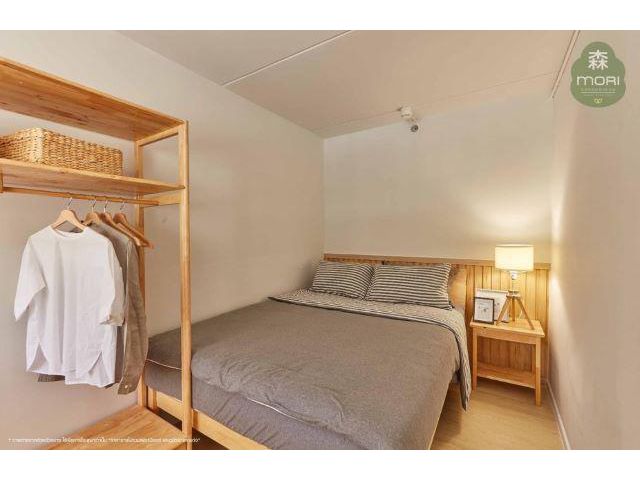 CM04056 ขายดาวน์ โมริ คอนโดมิเนียม Mori Condo ห้อง Type B One Bedroom Family ชั้น 7 คอนโดสไตล์ญี่ปุ่น ใกล้รถไฟฟ้าสายสีชม