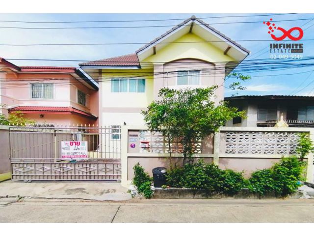 ขายบ้านเดี่ยว 2 ชั้น เนื้อที่ 45.6 ตารางวา ซอยรามอินทรา 5 แยก 61 ถนนเทพรักษ์