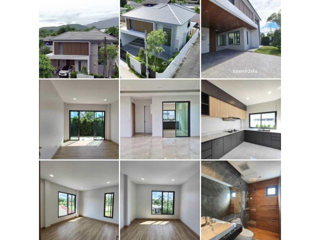 ด่วน บ้านหลุดจอง !! บ้านเดี่ยวนอกโครงการ บนทำเลพืชสวนโลก-แม่เหียะ สไตล์ Modern Luxury ใกล้เมืองเชียงใหม่