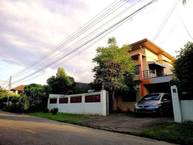 บ้านเช่าสารภี #เลี้ยงสัตว์เลี้ยงได้  เนื้อที่ 100 ตร.ว (ว่าง14พย66)