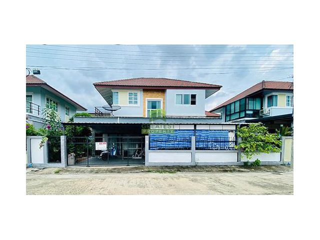 หมู่บ้านบัวทองธานี พาร์ควิลล์ 12 BUATHONG THANI PARK VILLE 12 จันทร์ทองเอี่ยม ขายด่วน บ้านเดี่ยว 2 ชั้น เนื้อที่ 52.50 ต