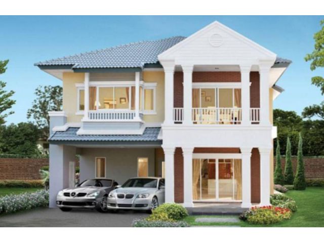 บ้านเดี่ยว พรอเมนาด โฮม ธนบุรี พระราม2 ใกล้โรงเรียนรุ่งอรุณ บ้านใหม่ไม่เคยเข้าอยู่