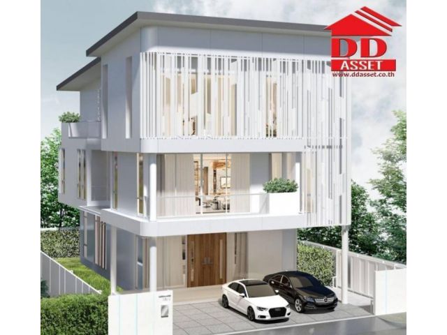 ขายโฮมออฟฟิศ3 ชั้น พระราม9 เรสซิเดนซ์​ พร้อมลิฟต์ ใหม่มือ1 อยู่ถนนพระราม9 ซอย55
