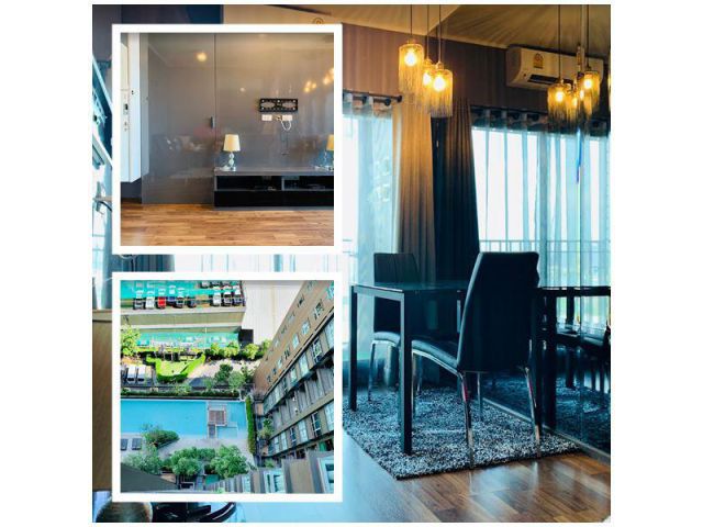 ขายคอนโด U Delight Ratchavibha (ห้อง studio +walkin closet) 1 ห้องนอน,1 ห้องน้ำ ,1 ห้องครัว ชั้น19 build-in ทั้งห้อง พร้