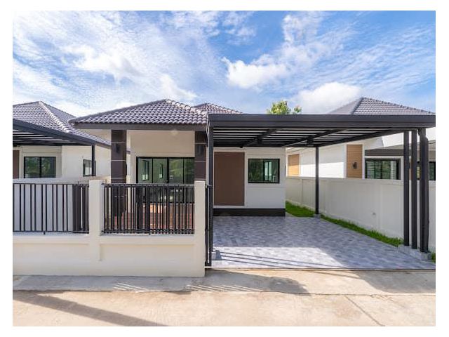 ขายถูกมาก!! บ้านเดี่ยวสร้างใหม่ ทำเลดี อ.สันทราย จ.เชียงใหม่ ตรงข้ามเทศบาลหนองหาร  ใกล้ รพ.สันทรายฯ