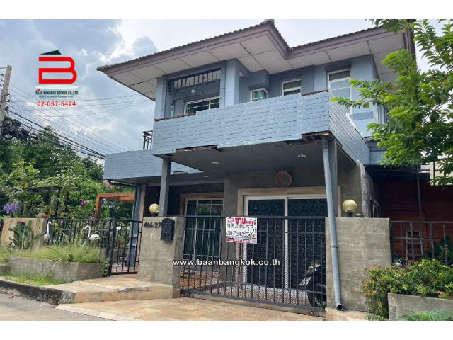 บ้านเดี่ยว พร้อมพัฒน์ 1 ซ.หทัยราษฎร์ 39 เนื้อที่ 51.7 ตร.ว ถ.เลียบคลองสอง เขตคลองสามวา
