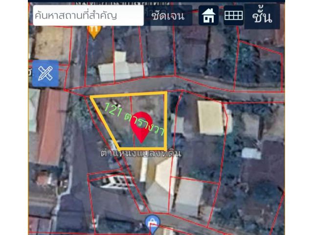 ขายที่ดินสันทรายหนองจ๊อมห่่างเทศบาลเพียง 50 เมตร