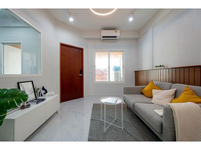 Town Home for rent ให้เช่าทาวน์โฮม2ชั้น 3นอน 2 น้ำ ย่านรัชดา18 สุทธิสาร ใกล้ MRT ห้วยขวาง รีโนเวทใหม่ เฟอร์ครบพร้อมอยู่