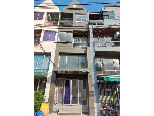 PT12 ให้เช่า ขาย ทาวโฮม โฮมออฟฟิศ 4 ชั้น ศรีวรา ทาวน์อินทาวน์ ใกล้เลียบทางด่วน เดินทางสะดวก ตึกเปล่าไม่เฟอร์ ไม่มีแอร์
