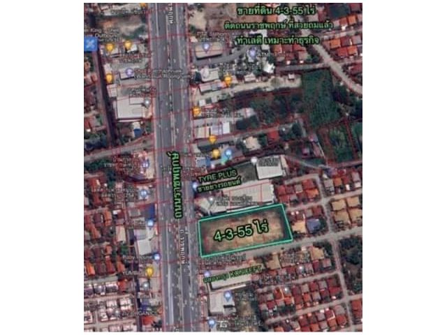 R624-049 ติดถนนราชพฤกษ์ ที่ดิน 4-3-55 ไร่ ที่ดินสวย ทำเลยอดเยี่ยม ถมแล้ว หน้ากว้างประมาณ64เมตร  ติดถนนราชพฤกษ์ ทำเลพลุกพล่าน ตรวละ 170,000 บ