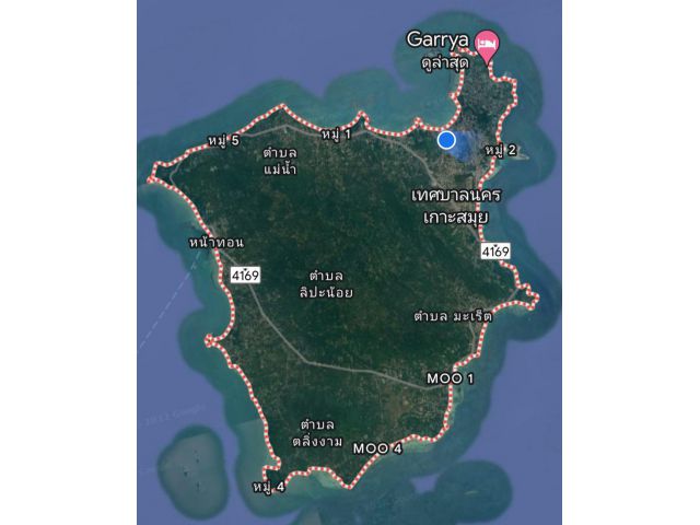 ขายที่ดินและโรงแรมติดทะเลเกาะสมุย2024
