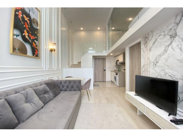 Code C20231000001.......Knightsbridge Prime Sathorn สำหรับชาย, 1 ห้องนอน, 1 ห้องน้ำ Plus Duo Space, ชั้นสูง, แต่งครบ, ราคาพิเศษ!!