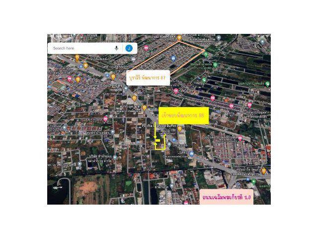 ขาย ที่ดิน ใกล้ถนนใหญ่ ที่ดินกว้าง 19เมตร ลึก40 เมตร 184 ตร.วา เหมาะสร้างบ้าน