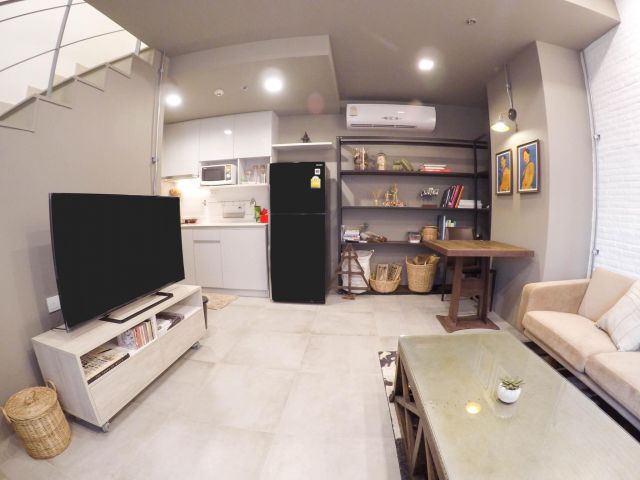 Ideo Mobi SUkhumvit 81 for rent Duplex 1 bedroom 1 bathroom 45 sqm. rental 22,000 baht/month