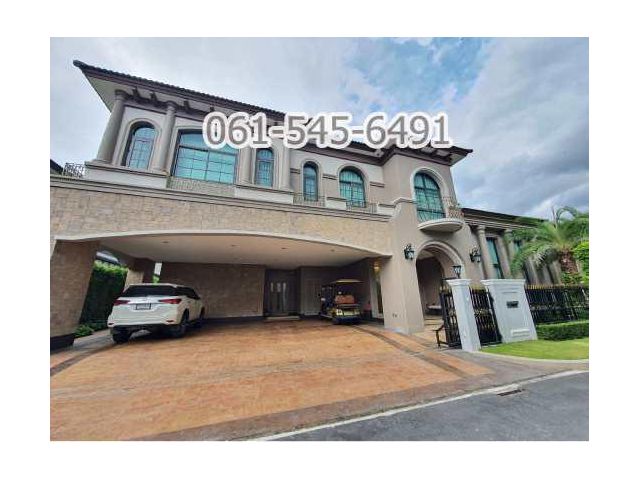 ขาย คฤหาสน์หรู  บ้านเดี่ยวหรู เดอะแกรนด์ ปิ่นเกล้า The Grand Pinklao บ้านใหม่ ตกแต่งหรู ทั้งหลัง พร้อมสระว่ายน้ำ สวย