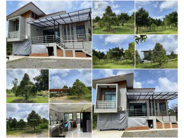 “บ้านสวยสวนผสม”บ้านในสวนสวยใกล้ท่องเที่ยวโฉนด 2 ไร่