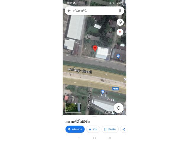 ที่ดินติดถนนเอเชีย ก่อนถึงมินิโลตัสนาหม่อม
