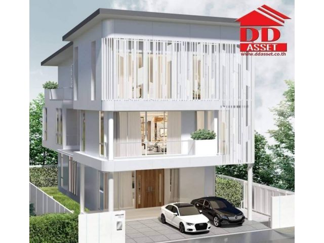 บ้านเดี่ยว 3 ชั้น / โฮมอ็อฟฟิศ พระราม9 เรสซิเดนซ์​ พร้อมลิฟต์