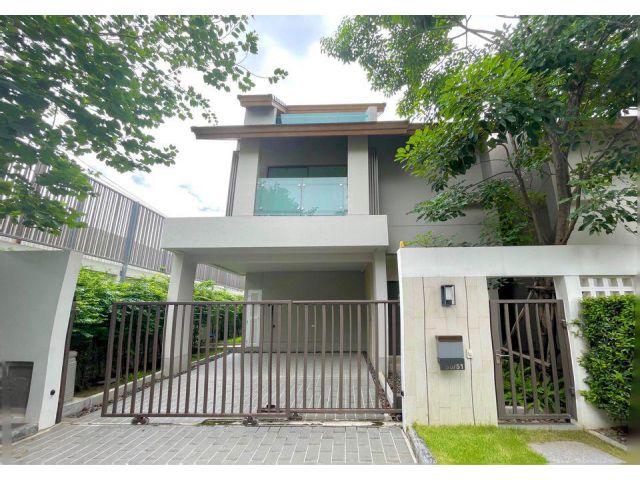 ขายบ้านแฝด 3 ชั้น สภาพใหม่ไม่เคยเข้าอยู่ โครงการ ไพรเวท เนอวานา ธรู Private Nirvana Through Ekamai – Raminthra 3 ชั้น 45