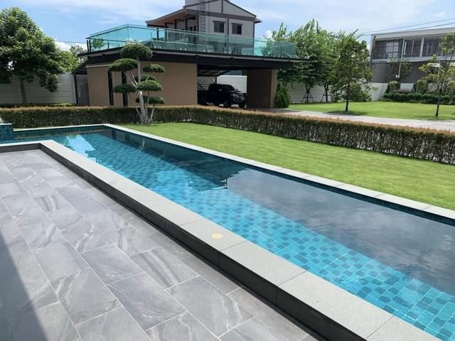 PT12 ขาย บ้านเดี่ยว 2 ชั้น ซอยรามอินทรา 117  บนที่ดิน 1 ไร่ 2 งาน พร้อมสระว่ายน้ำ เฟอร์นิเจอร์บิ้วท์อินท์ครบ พร้อมอยู่ ใ
