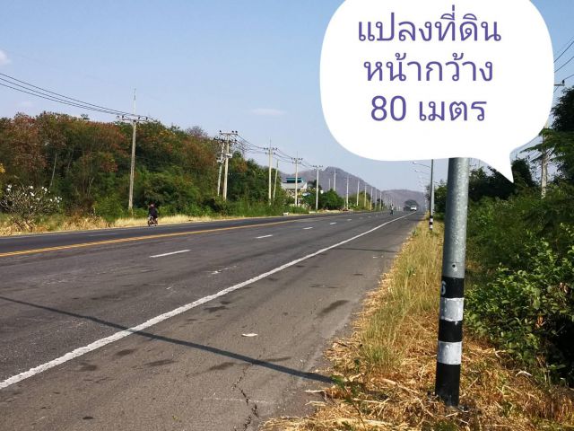 ขายที่ดิน​  16​ ไร่​ 1​ งาน ติด​ถนน​พหลโยธิน​ และภูเขา​ อ.ตากฟ้า​