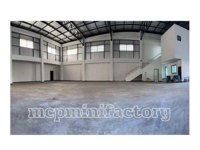 เช่าระยะยาวโรงงานmcpminifactory สร้างใหม่พื้นที่สีม่วง ติดถนนทำเลค้าขาย ราคาพิเศษสุด