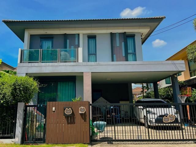 PT12 ขาย บ้านเดี่ยว 2 ชั้น สไตล์รีสอร์ท โครงการ บุราสิริ วงแหวน-อ่อนนุช Burasiri Wongwaen-Onnut เฟอร์นิเจอร์ครบ เข้าอยู่