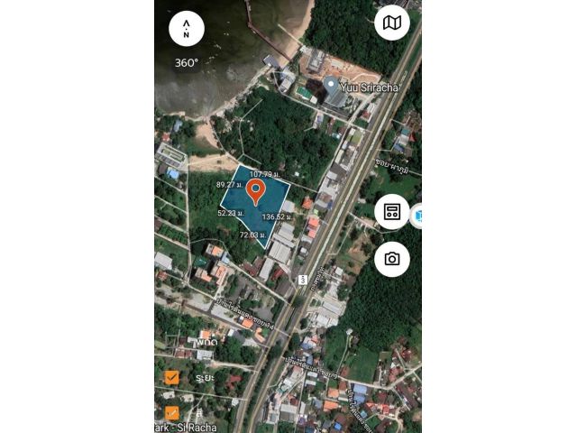 ที่ดินใกล้ทะเลบางพระ 7-2-25 ไร่ ไร่ละ 45ล้าน ต.บางพระ อ.ศรีราชา จ.ชลบุรี - ที่ดินติดถนนสาธารณะทางลงทะเลบางพระ