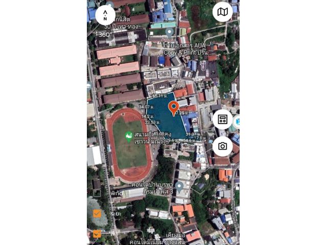 ที่แปลงสวยติดม.บูรพา 5ไร่12วา เหมา 135ล้าน ต.แสนสุข อ.เมือง จ.ชลบุรี - ที่แปลงสวยติดรั้วสนามกีฬาม.บูรพา อยู่ในแหล่งท่องเที่ยว ใกล้ทะเลบางแสน