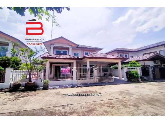 บ้านเดี่ยว ภัสสร 12 เนื้อที่ 50.3 ตรว. ถนนรังสิต-นครนายก อ.คลองหลวง จ.ปทุมธานี