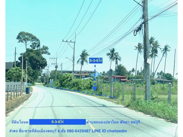 ##ขายที่ดินหนองปลาไหล เนื้อที่ 5-3-6ไร่ ใกล้ถนนเลียบทางรถไฟ ใกล้วัดหนองเกตุใหญ่ ##