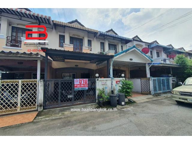 ทาวน์เฮาส์ หมู่บ้าน เค.ซี.คลัสเตอร์ 7 เนื้อที่ 16 ตรว. ถนนรามอินทรา เขตคลองสามวา