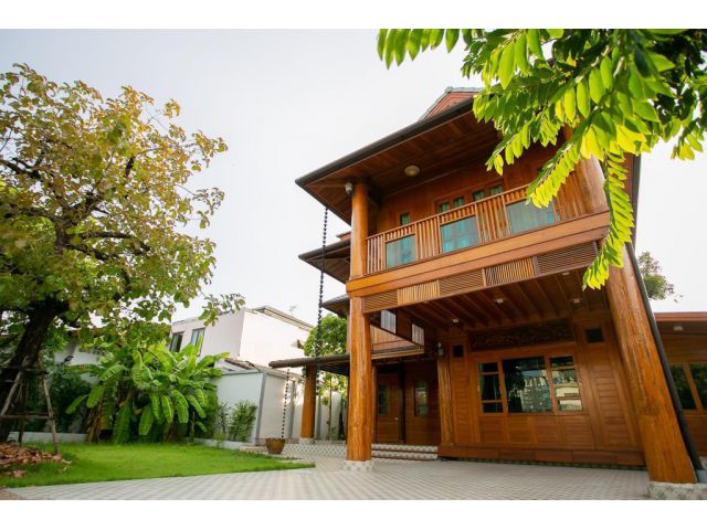 ขายบ้านเดี่ยว 2 ชั้น ไม้สัก ไม้แดง ขนาด 114 ตารางวา 3 bedroom 4 bathroom สามเสนนอก ห้วยขวาง กรุงเทพๆ   ซ.วัฒนานิเวศน์ 5