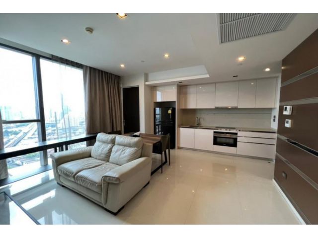 Code C20221201535....The Bangkok Sathorn สำหรับเช่า, 1 ห้องนอน, 1 ห้องน้ำ, ชั้นสูง, แต่งครบ, พร้อมเข้าอยู่