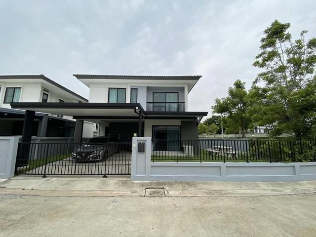 PP130 ขาย บ้านเดี่ยว บริทาเนีย บางนา-สุวรรณภูมิ กม.26 Britania Bangna-Suvarnabhumi Km.26 พร้อมเฟอร์ บ้านซีรีส์ใหม่ สไตล์