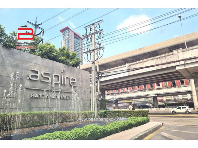 คอนโดมิเนียม โครงการ แอสปาย รัตนาธิเบศร์ 2 เนื้อที่ 25 ตรม. ถนนรัตนาธิเบศร์ อ.เมือง จ.นนทบุรี