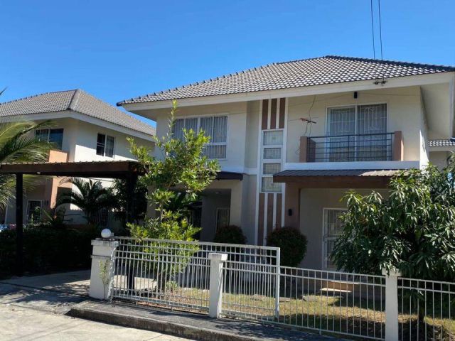 H687-2-story house for sale (Kankanok Ville 10), San Phak Wan, Hang Dong, Chiang Mai.