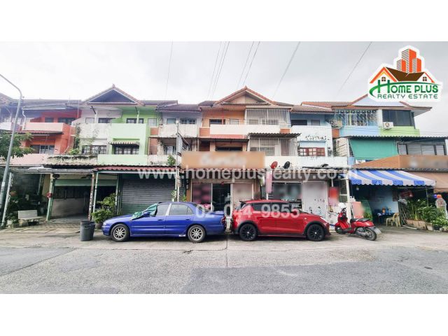 โครงการบ้านพฤกษา2 รังสิต-คลองแปด อาคารพาณิชย์ 3 ชั้น ทำเลอยู่หน้าโครงการ ใกล้โลตัส รังสิตคลอง7