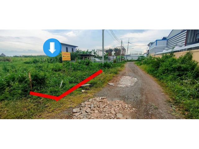 ที่ดินสวยเลียบคลองแอน