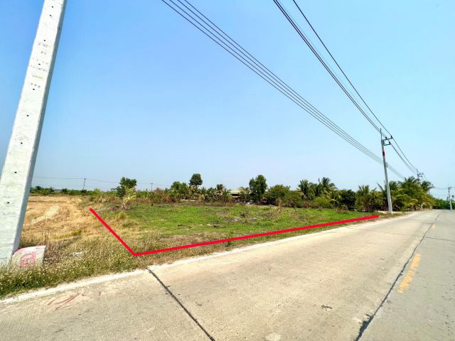 ขายที่ดิน2ไร่ ผังสีส้ม ตำบลคลองอุดมชลจร  เมืองฉะเชิงเทรา ขนาดแปลงสวย ทำเลดี