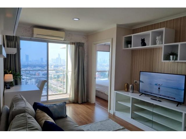 Code C20231100165.......Lumpini Park Riverside Rama 3 สำหรับขาย, 1 ห้องนอน, 1 ห้องน้ำ, ชั้นสูง, แต่งครบ, ราคาพิเศษ!!